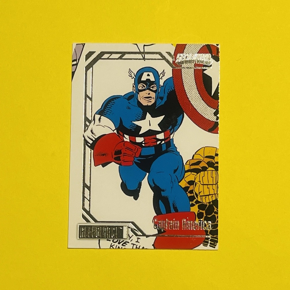 2024 Upper Deck Marvel Allegiance Secret Wars Captain America #19 Base Card